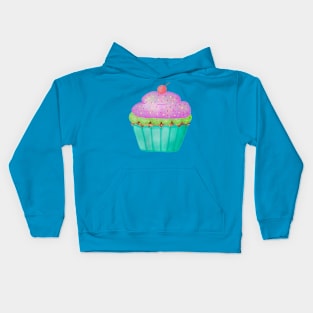 Delicious cupcakes Kids Hoodie